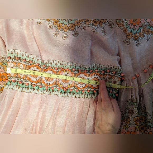 Zimmermann Kaleidoscope Bell Sleeve Gown - Picture 14 of 15